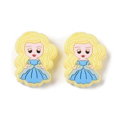 Princess Food Grade Silicone Focal Beads