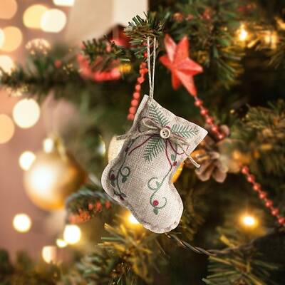 Christmas Cloth Pendant Decorations
