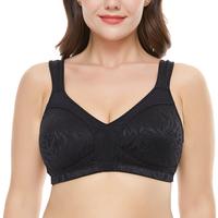 Wingslove Plus Size Minimizer Bras For Women Non Padded Comfort Full Coverage Wireless Bra