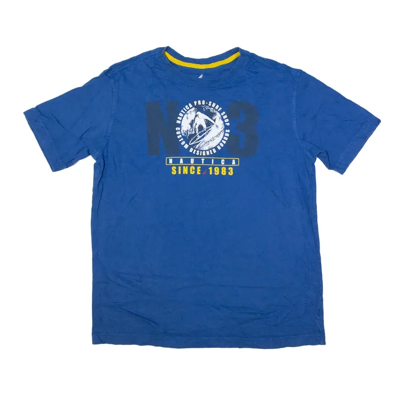 NAUTICA T-Shirt Blue Short Sleeve Boys 2XL