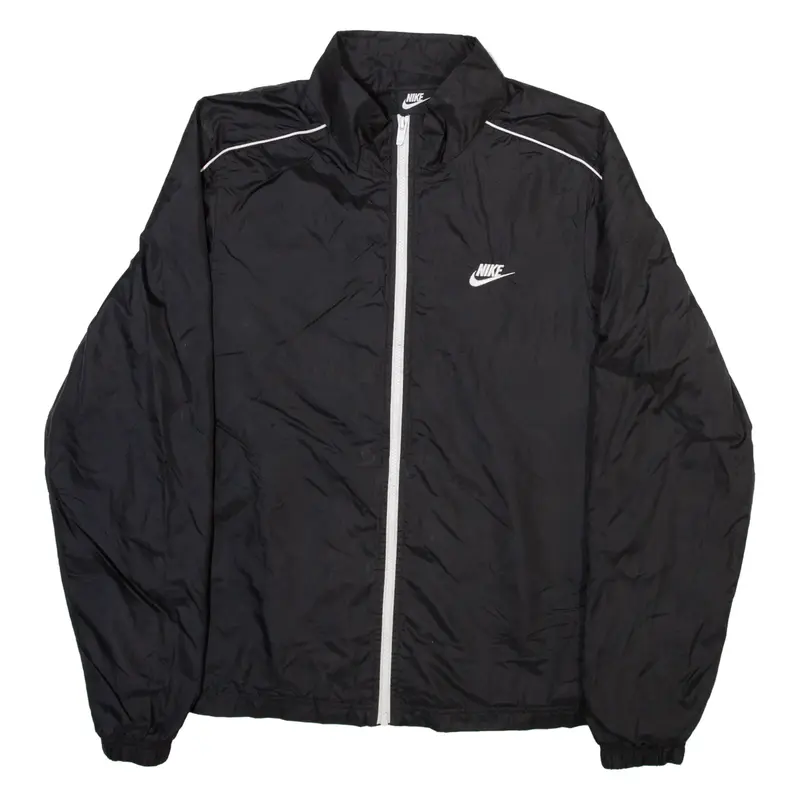 NIKE Mens Shell Jacket Black Nylon L