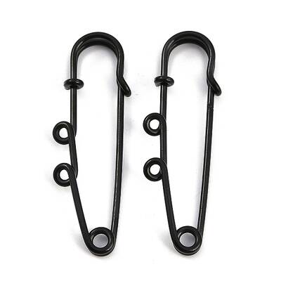 Ion Plating(IP) 304 Stainless Steel Safety Pins Brooch Findings
