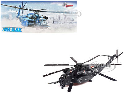 Sikorsky MH-53E Sea Dragon Helicopter United States Navy Blackhawks Tail Number 05 Dark Gray 1/72 Diecast Model by Panzerkamp...