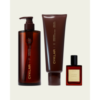 Sacred Santal Essentials Set - Includes Sensorial Body Wash, Nutrient-Rich Body Cream, Perfume Oil