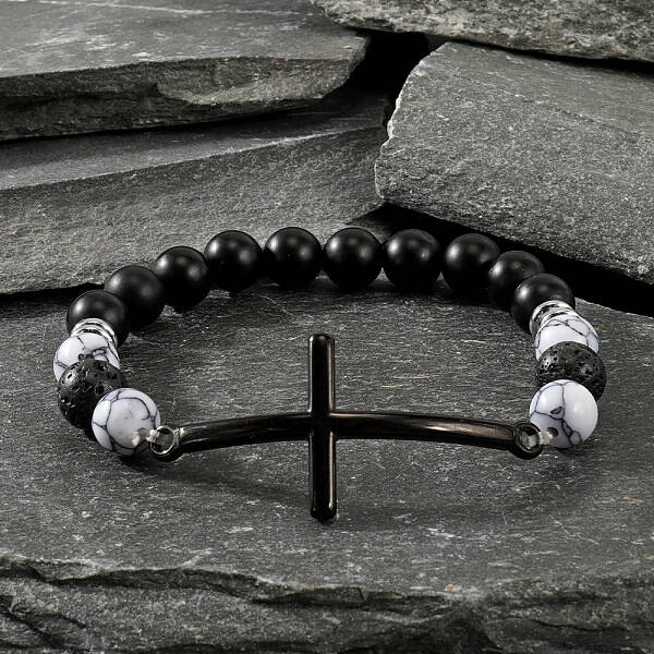 Natural Obsidian Beads Stretch Bracelets
