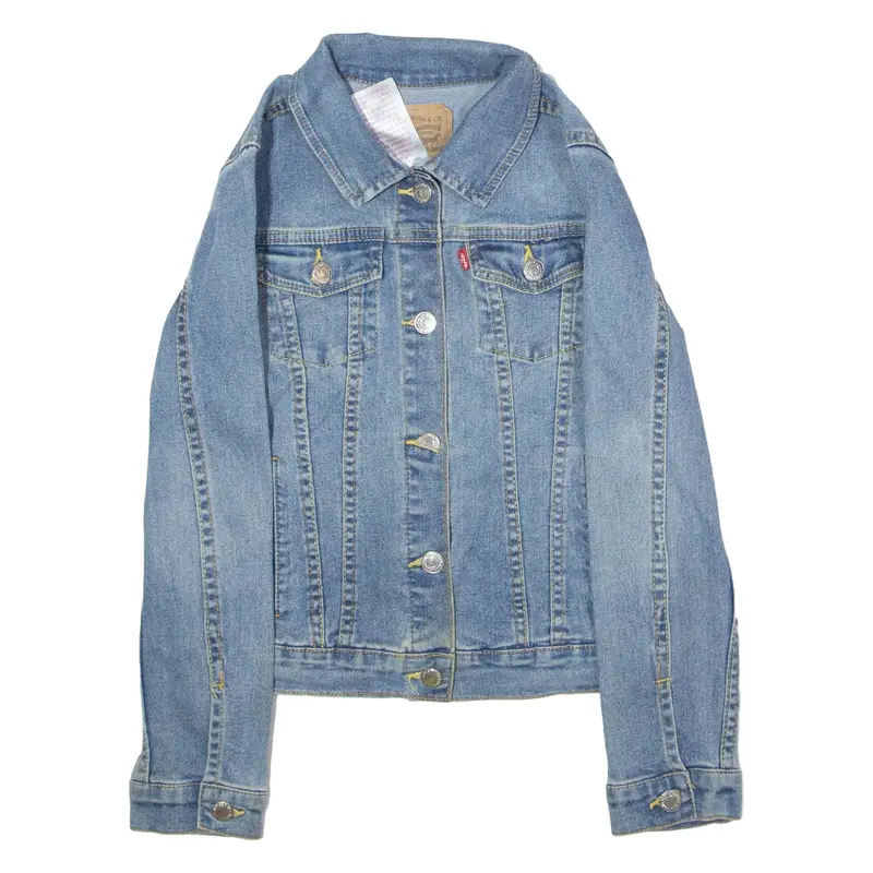 LEVI'S Girls Denim Jacket Blue 12Y