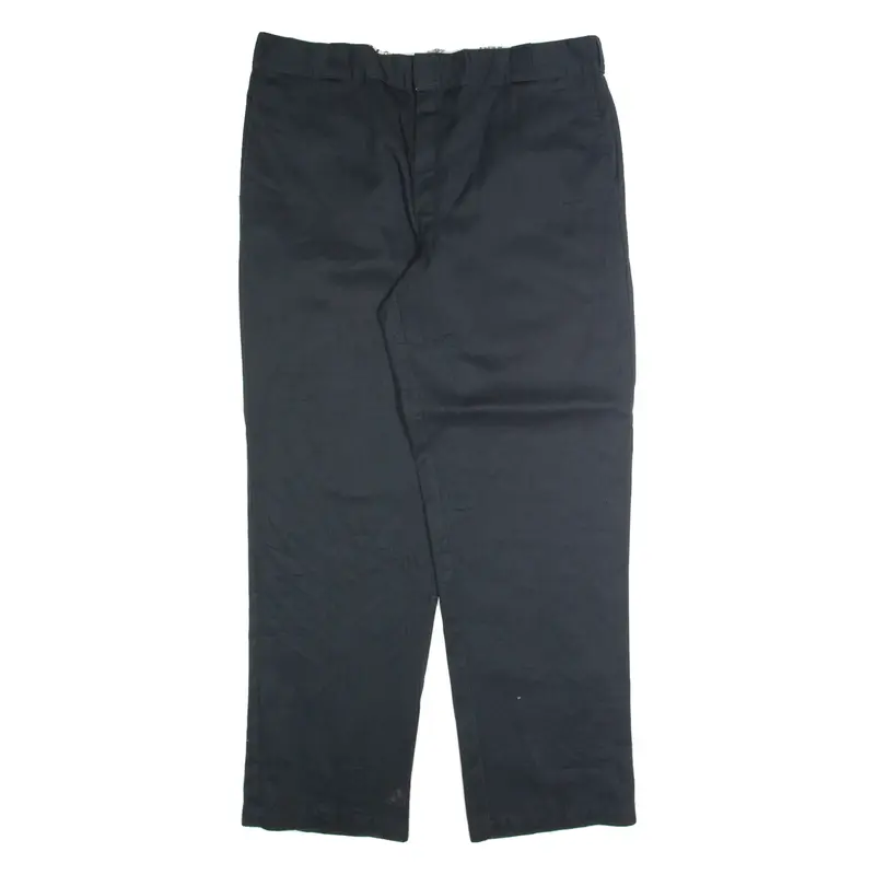 DICKIES Chino Mens Trousers Black Regular Straight W40 L32