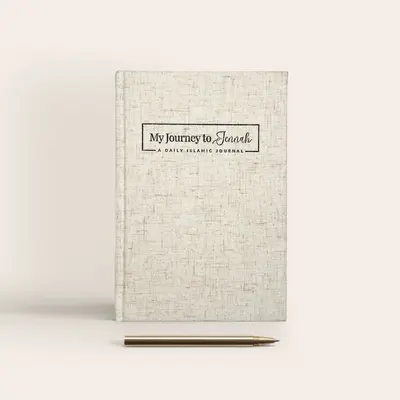 My Journey to Jennah Daily Islamic Gratitude Muslim Journal Quran Notebook Islamic Book Dua Book 99 Names of Allah Islamic De...