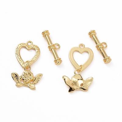 Brass Toggle Clasps