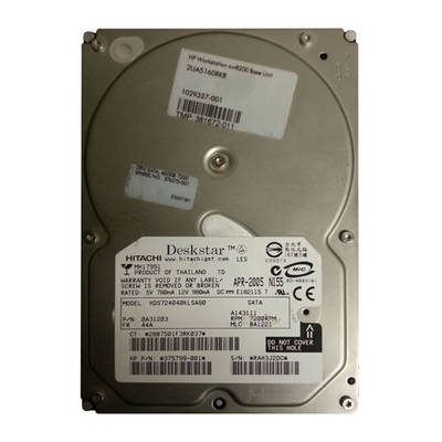 376273-001 HP 400GB 7200RPM SATA 1.5Gb/s 8MB Cache 3.5-Inch Hard Drive