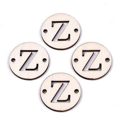 Unfinished Natural Poplar Wood Links Connectors