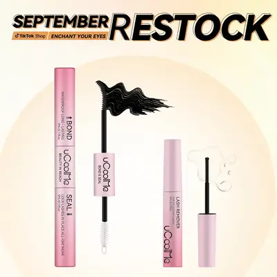 [Upgrade New] uCoolMe Lashes 2In1 Bond & Seal Waterproof Glue For Lashes Cluster Strong Hold For Beginner Friend Makeup Glue ...