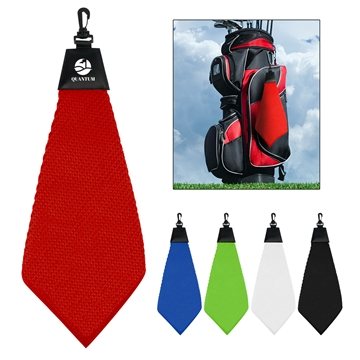 150 Customized Grip Dry Waffle Golf Towel - Quick-Dry