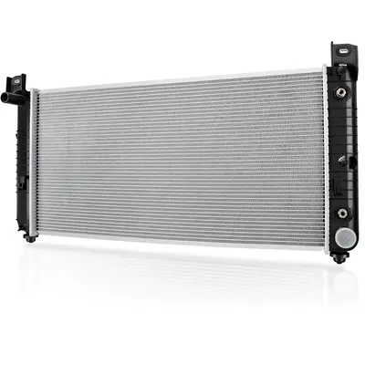 YITAMOTOR® 34'' Radiator Compatible with Chevy Silverado Suburban Tahoe Cadillac Avalanche Escalade GMC Yukon Sierra ATRD100...