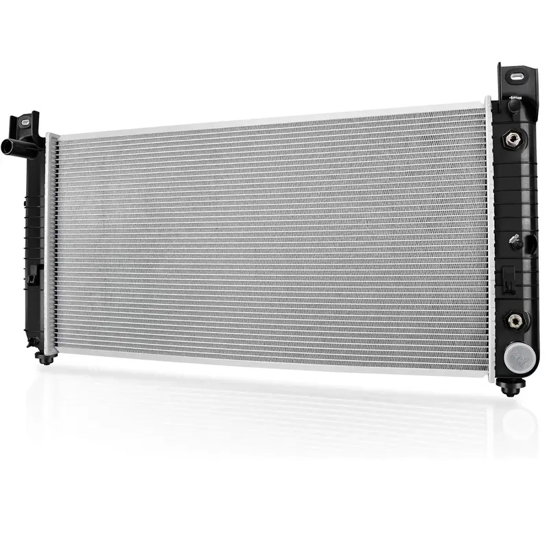 YITAMOTOR® 34'' Radiator Compatible with Chevy Silverado Suburban Tahoe Cadillac Avalanche Escalade GMC Yukon Sierra ATRD100...