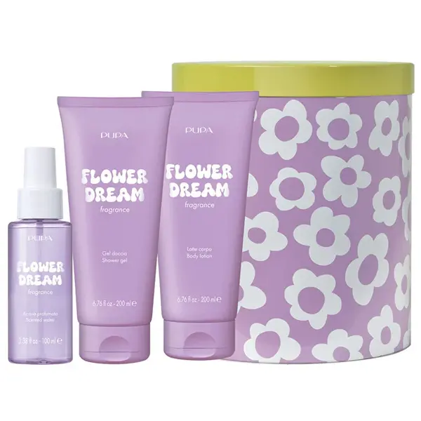 Pupa Milan Flower Dream Happy Box Kit Gift Set 4