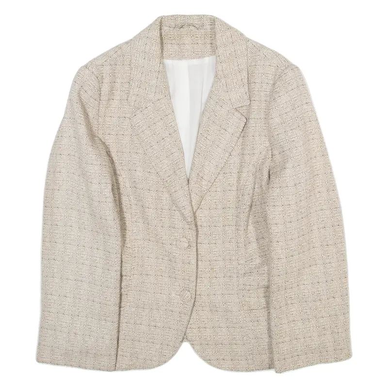 H&M Womens Blazer Coat Brown S