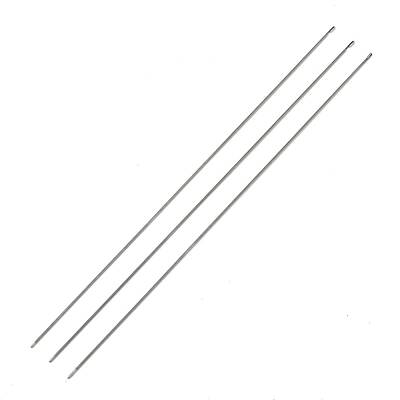 Steel Beading Needles with Hook for Bead Spinner