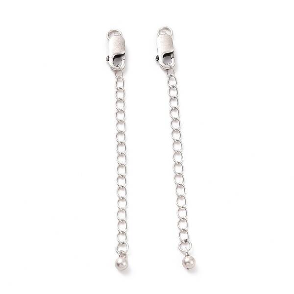925 Sterling Silver Chain Extenders