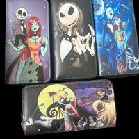 Nightmare of Christmas Wallet - Unique Design with Halloween Themes and Decorative Elements rare trendy wallet