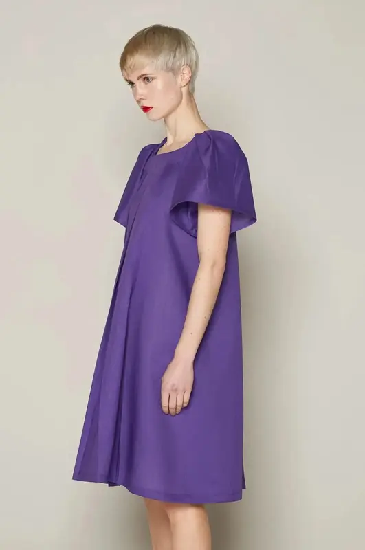Jackie Dress (Purple) | size: XS