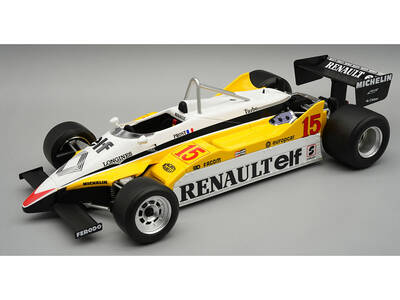 Renault RE30B #15 Alain Prost Winner Formula One F1 South Africa GP (1982) Mythos Series with Display Case Limited Editio...
