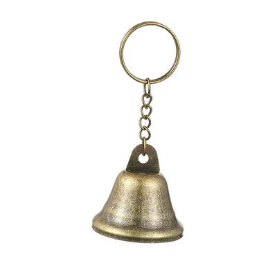 Iron Bell Pendant Keychains