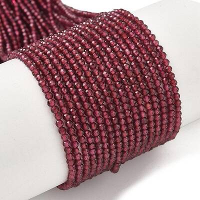 Natural Garnet Beads Strands