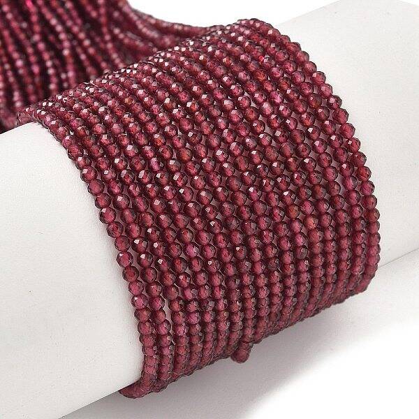 Natural Garnet Beads Strands