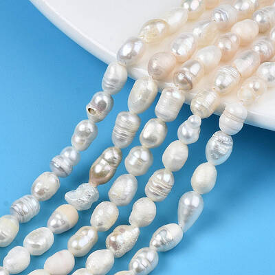 Natural Cultured Freshwater Pearl Beads Strands