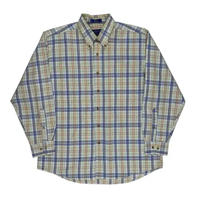 Pendleton Checked Shirt - Large Multicoloured Cotton | Size: large