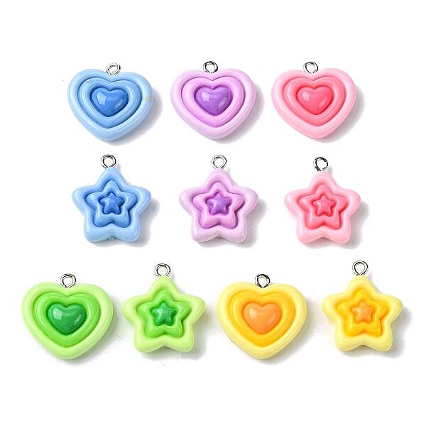 Opaque Resin Pendants