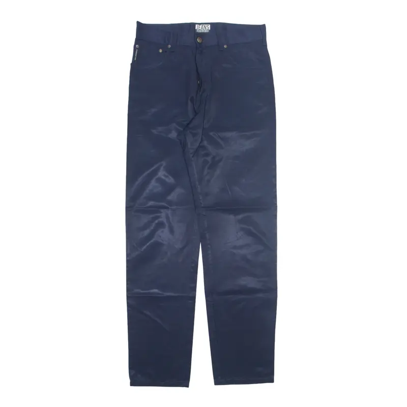 ICEBERG Trousers Blue Regular Tapered Mens W30 L32