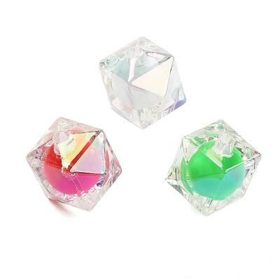 UV Plating Opaque Acrylic Beads