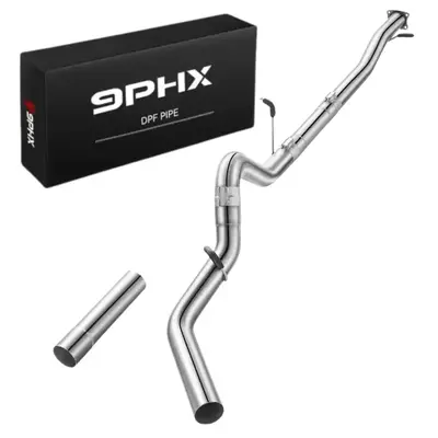 2011-2016 LML Duramax DPF Delete Race Pipe Exhaust 4/5 Inch for Chevy GMC