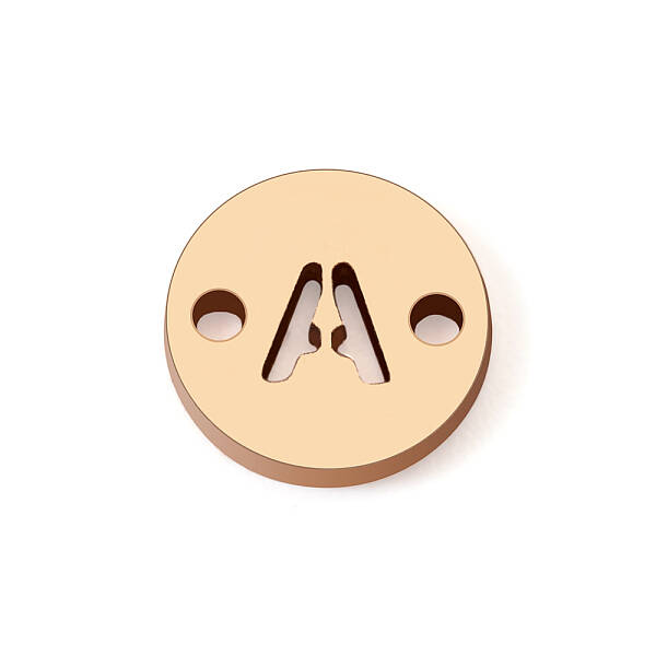 Real 14K Gold Plated Brass Connector Charms