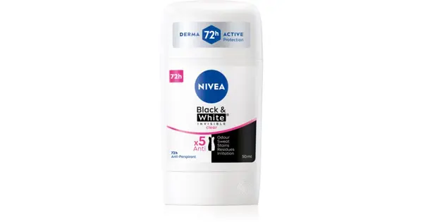 Nivea Transparent antiperspirant Invisible For Black & White - 50 ml