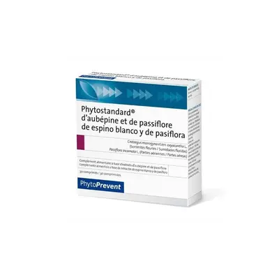 Pileje Phytostandard Biancospino e Passiflora 30 compresse