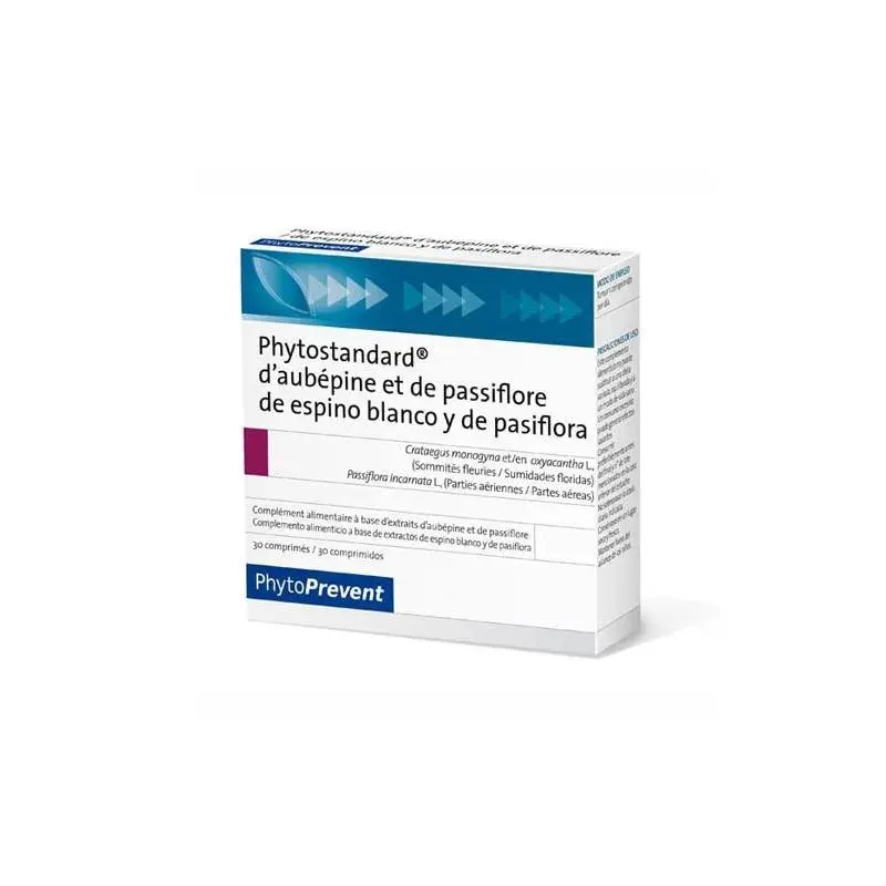 Pileje Phytostandard Biancospino e Passiflora 30 compresse