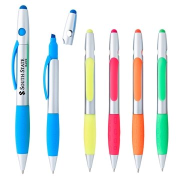 250 Promotional Astro Highlighter Stylus Pen - Multi-Function