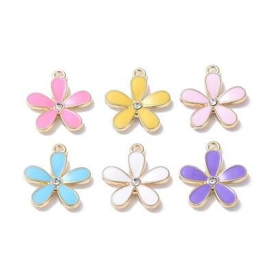 Alloy Enamel Pendants