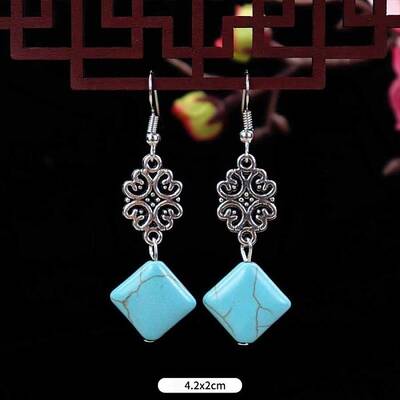 Turquoise Dangle Earrings for Women