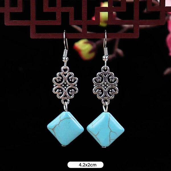 Turquoise Dangle Earrings for Women