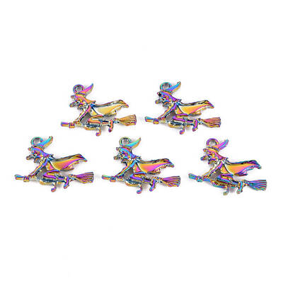 Rainbow Color Alloy Pendants