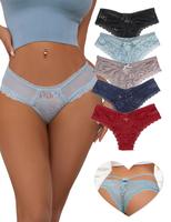 OHYEAH Women's Lace Panty Soft Comfy Breathable Underwear Everyday Knicker for Daily Wear Sexy  Naughty Cheeky Women's Underw...