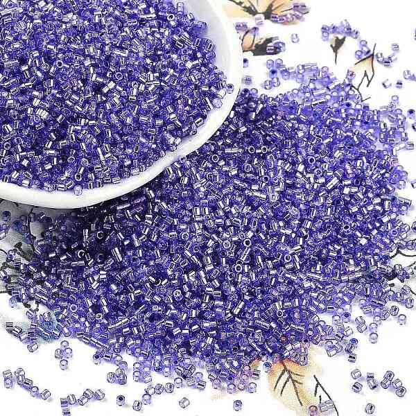 Baking Paint Silver Lined Glass Seed Beads