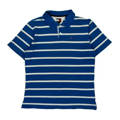 Tommy Hilfiger Polo Shirt - XL Blue Cotton