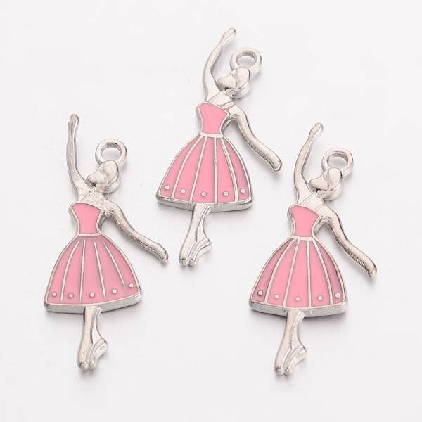 Alloy Enamel Pendants