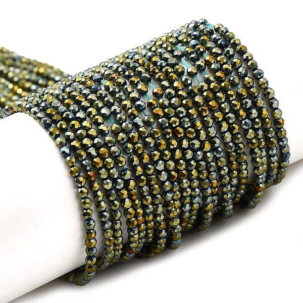 Electroplate Glass Beads Strands