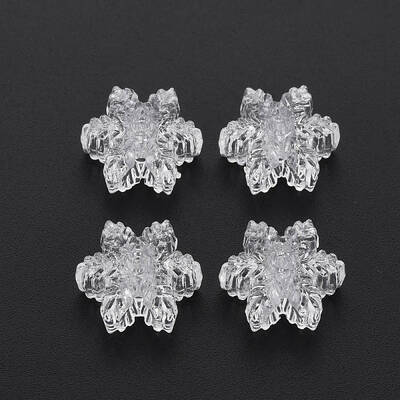 Transparent Acrylic European Beads
